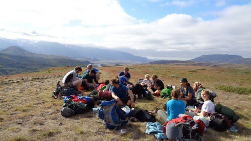 Lunch in big sky country, M Sturgess-Webb