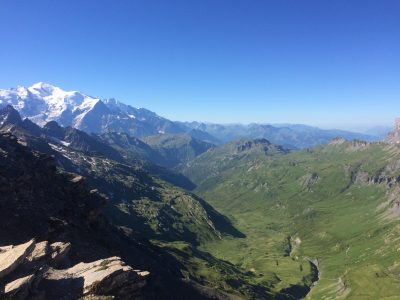 Views of the Mont Blanc massif
