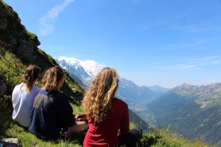 Views for days of the valley towards Les Houches