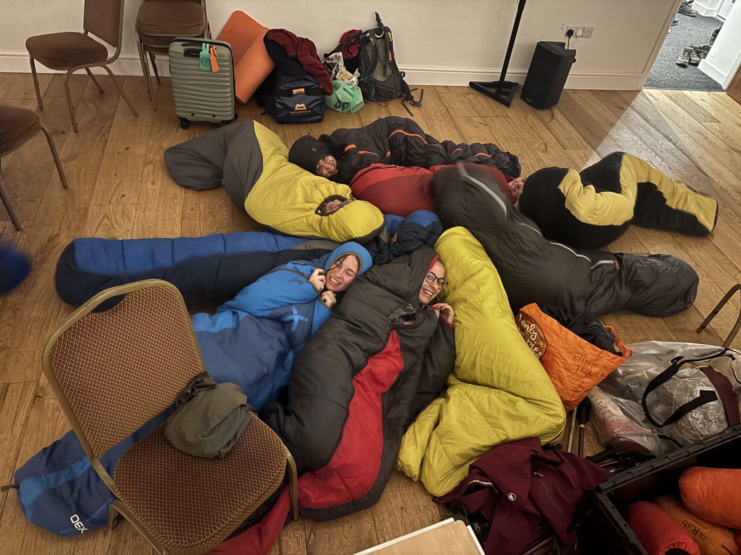 UBES members enjoying a Society trip